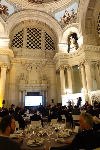 The winner’s speech at the ceremony 