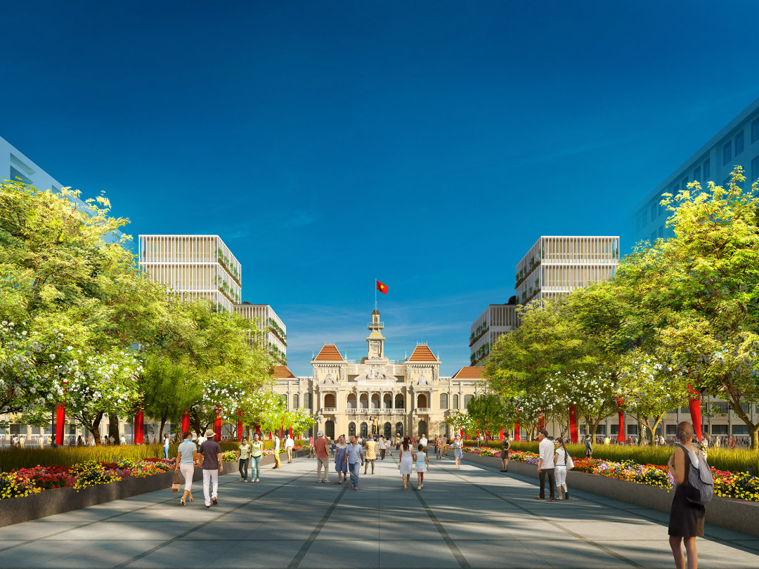 1/500 Master Plan and Architecture Design for The City Administration Center