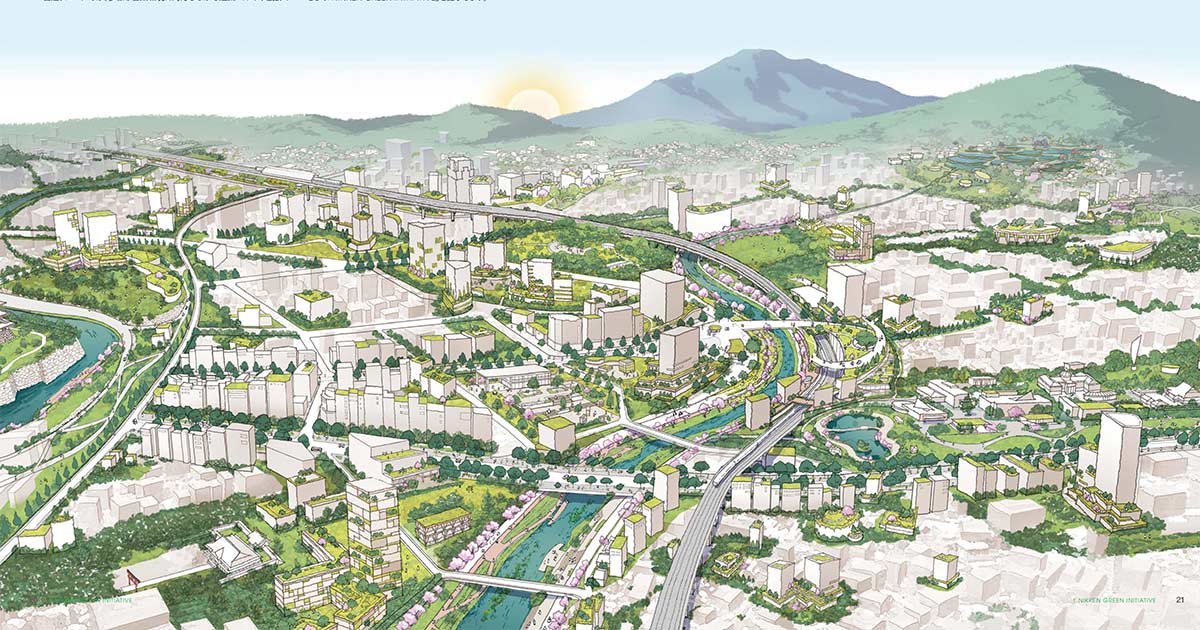 都市と地域のデザインを通してみどりを身近な暮らしに取り戻す「Nikken