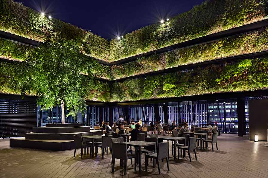 東急プラザ銀座　KIRIKO TERRACE / GREEN SIDE