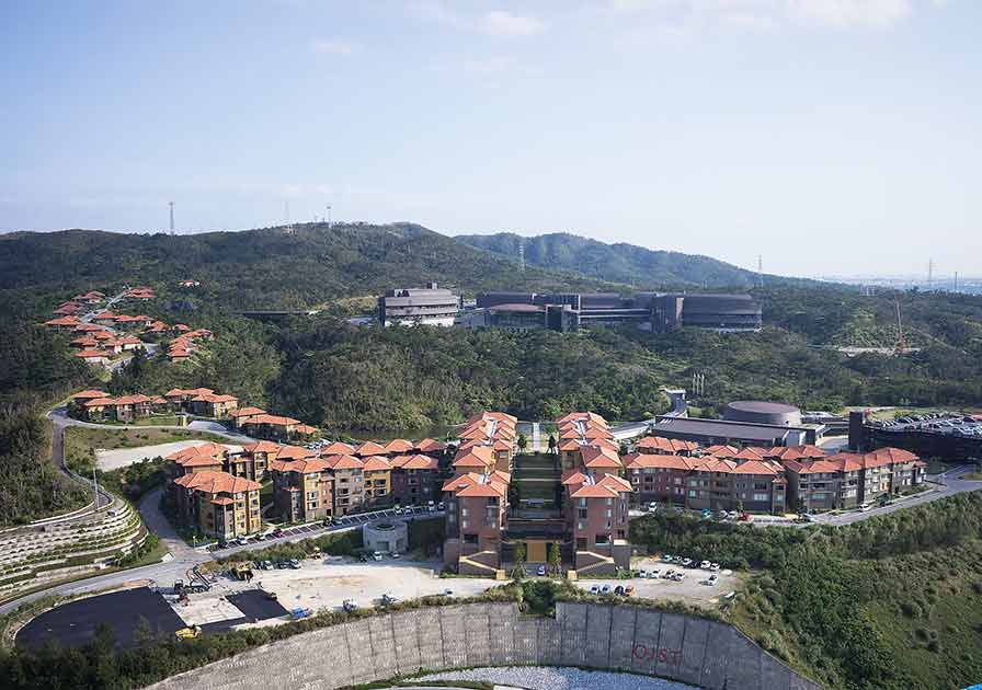 沖縄科学技術大学院大学の住居施設