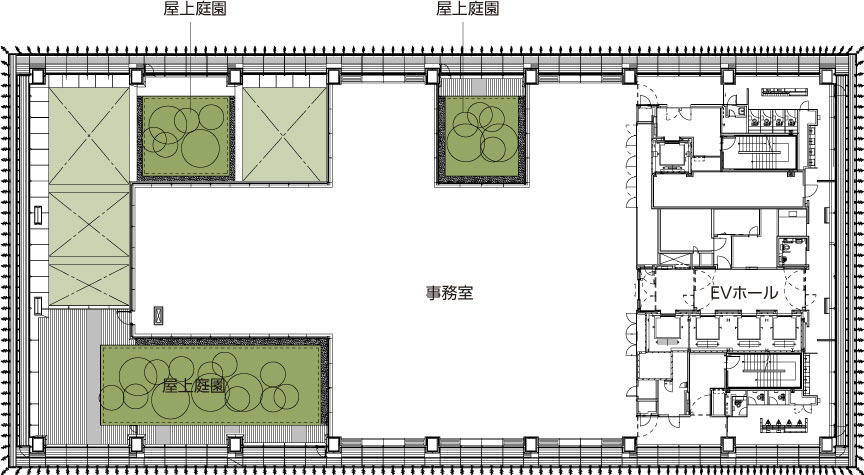 22階平面図