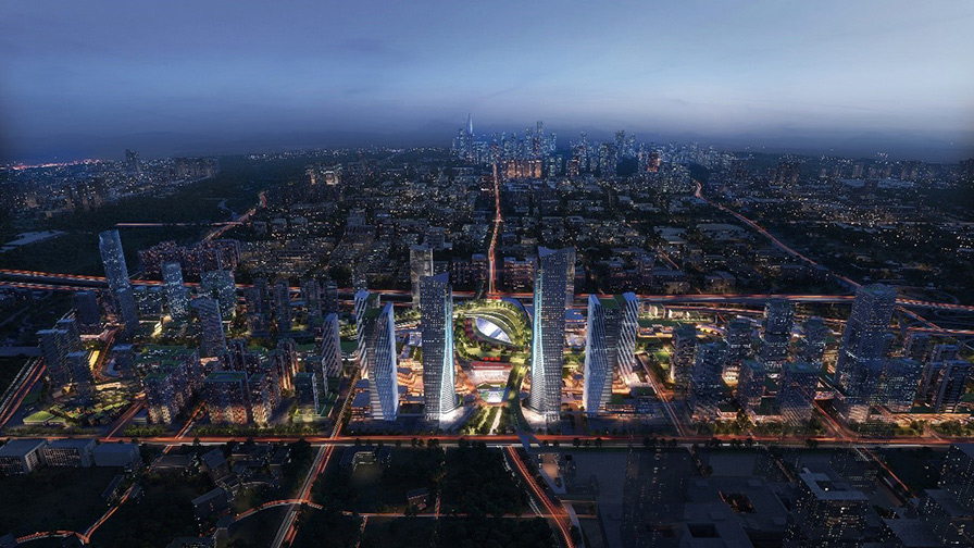 ブランドのギフト 日建設計は、中国最大規模の交通ハブ「深圳市西麗総合交通ハブ 日本史