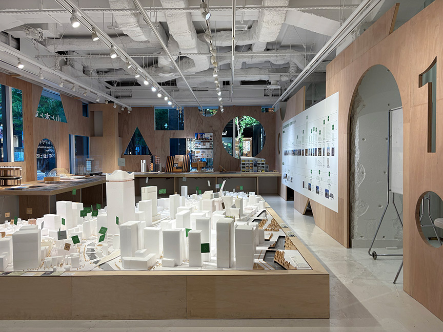 Nikken Wood Labが「TOKYO WOOD LIVING 2040 山と木と東京」に出展し