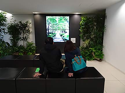 大阪の緑化プロジェクトのビデオもご覧いただきました。
